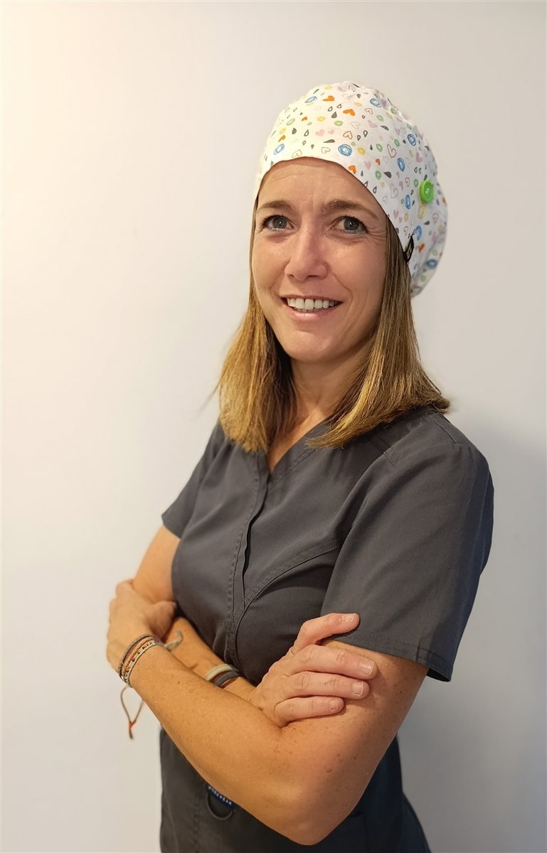 Lidia Núñez, podóloga en la Clínica de Podología de Ripollet